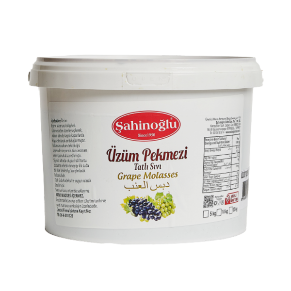 ŞAHİNOĞLU PEKMEZ ÜZÜM KOVA 5 KG