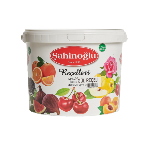 ŞAHİNOĞLU REÇEL GÜL KOVA 5 KG
