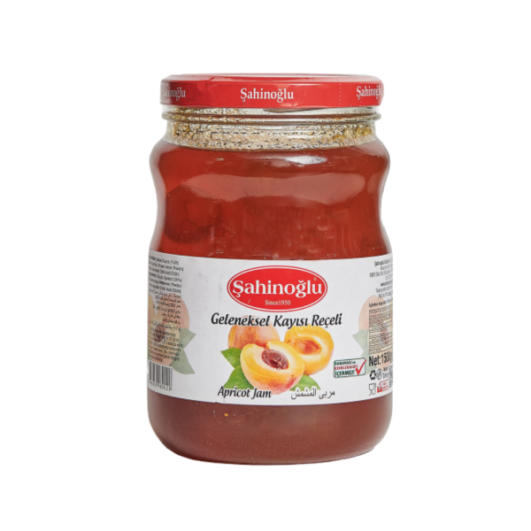 ŞAHİNOĞLU REÇEL KAYISI CAM  1500 GR 