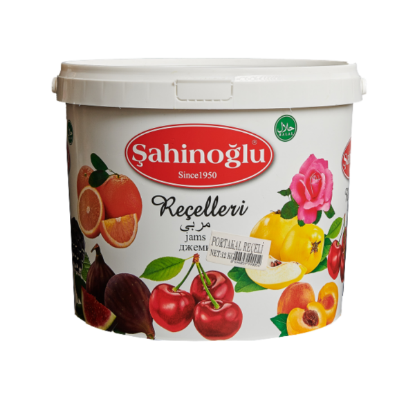 ŞAHİNOĞLU REÇEL PORTAKAL DÖKME 12 KG