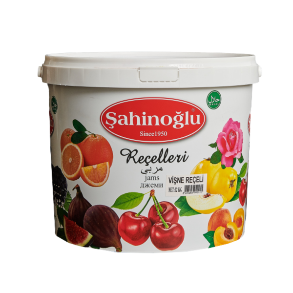 ŞAHİNOĞLU REÇEL VİŞNE DÖKME 12 KG