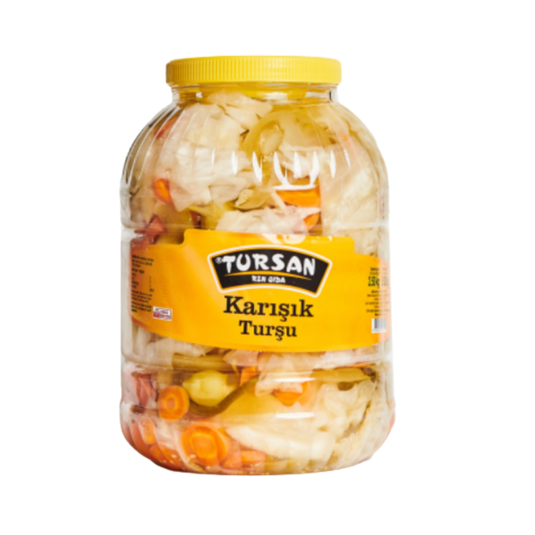 TURSAN TURŞU KARIŞIK PET  2500 GR 