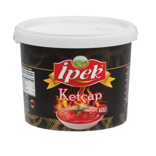 İPEK KETÇAP ACI KOVA 9 KG 