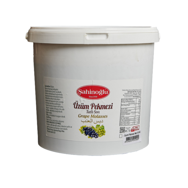 ŞAHİNOĞLU PEKMEZ ÜZÜM KOVA 10 KG