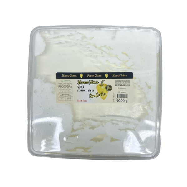 BOŞNAK SOKA KAYMAKLI BİBER 4000 GR