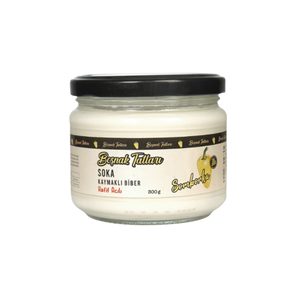BOŞNAK SOKA KAYMAKLI BİBER 280 GR 
