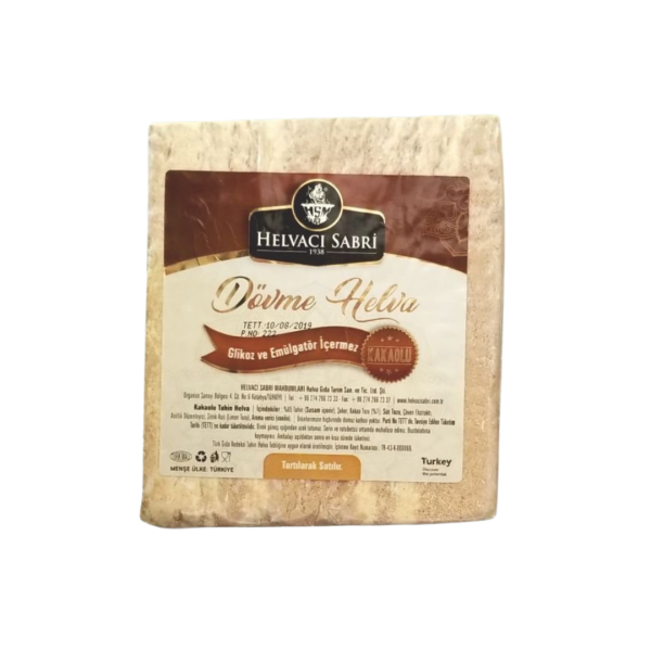 HELVACI SABRİ DÖVME KAKAOLU HELVA KG