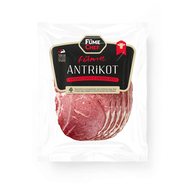 FÜME CHEF DİLİMLİ FÜME ANTRİKOT 100 GR 