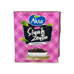AKSA SİYAH ZEYTİN DİLİMLİ 8 KG