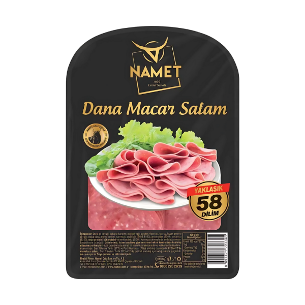 NAMET SALAM MACAR DİLİMLİ 300 GR 