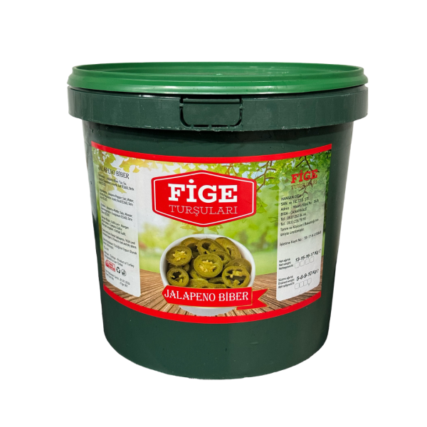 FİGE TURŞU JALAPONE BİBER KOVA 5 KG
