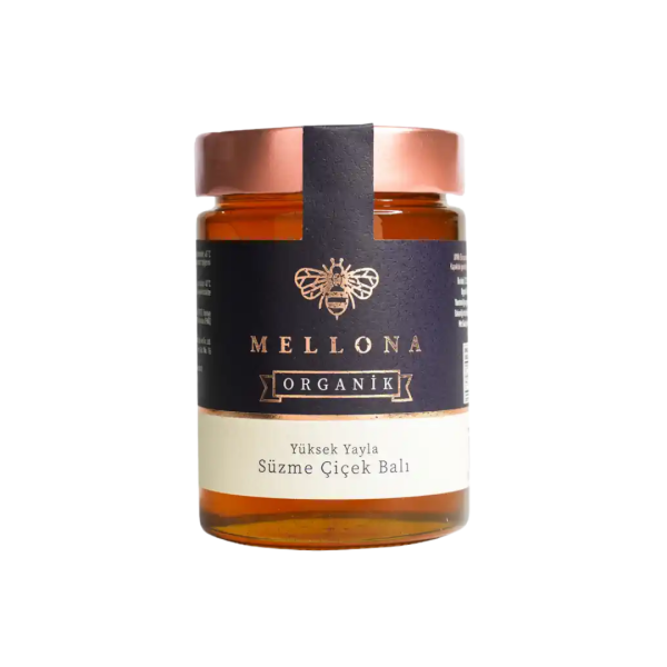 MELLONA ORGANİK ÇİÇEK BALI SÜZME 250 GR 