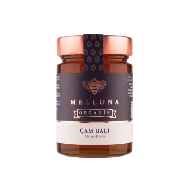 MELLONA ORGANİK ÇAM BALI SÜZME 450 GR 