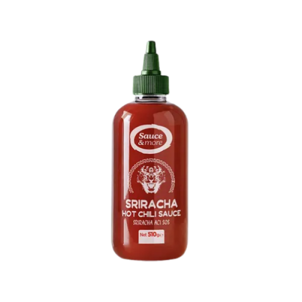 SAUCE&MORE SRİRACHA ACI BİBER SOSU 510G 