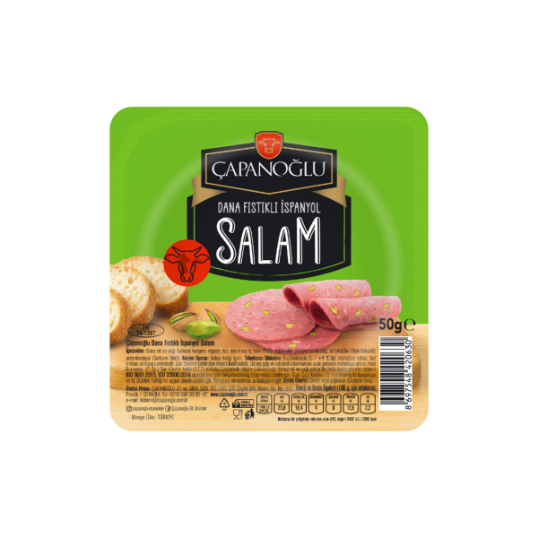 ÇAPANOĞLU SALAM İSPANYOL 50 GR 