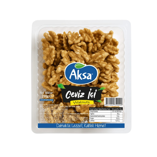 AKSA KY. CEVİZ İÇİ 200 GR 