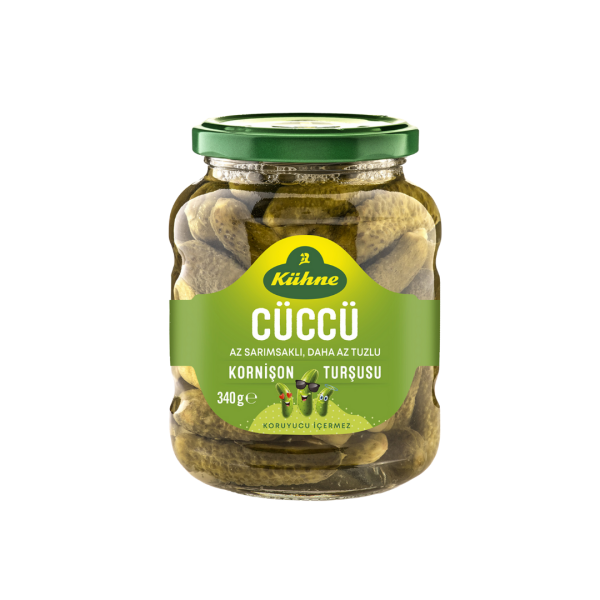 KÜHNE TURŞU KORNİŞON CÜCCÜ 340 G 