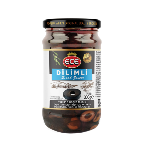 ECE SİYAH ZEYTİN DİLİMLİ 320 GR 