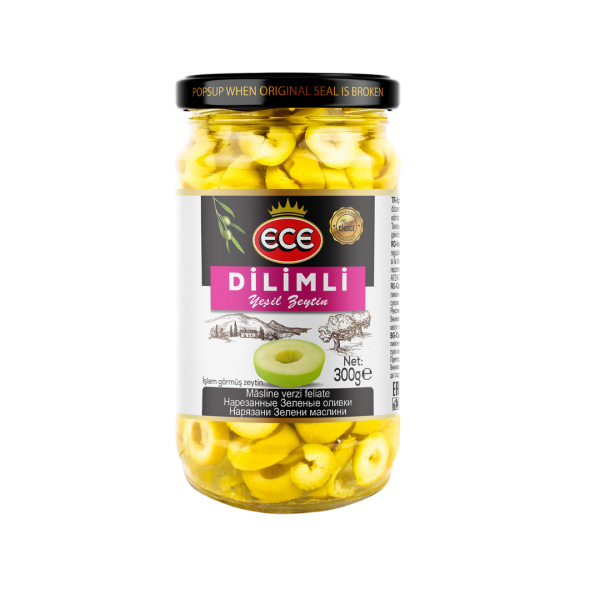 ECE YEŞİL ZEYTİN DİLİMLİ 320 GR 