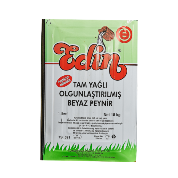 EDİN BEYAZ PEYNİR KLASİK İNEK 18 KG