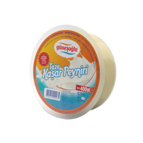 GÜNEŞOĞLU TAZE KAŞAR PEYNİR 400 GR 