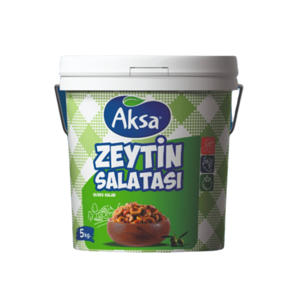 AKSA ZEYTİN SALATASI KOVA 5 KG