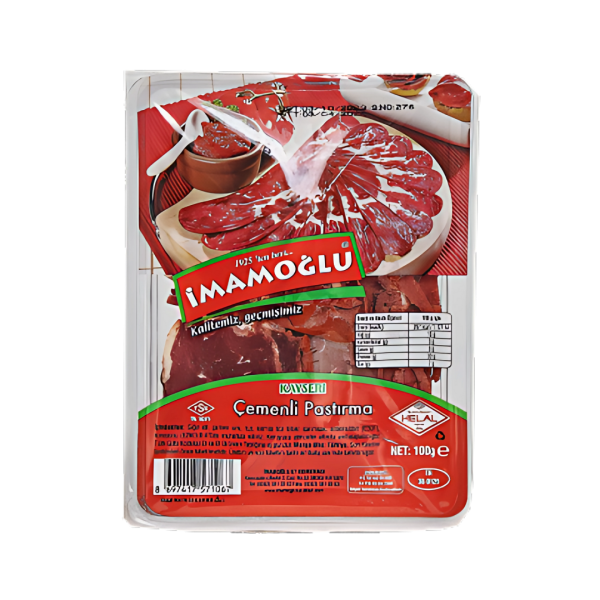 İMAMOĞLU PASTIRMA DİLİM 100 GR 