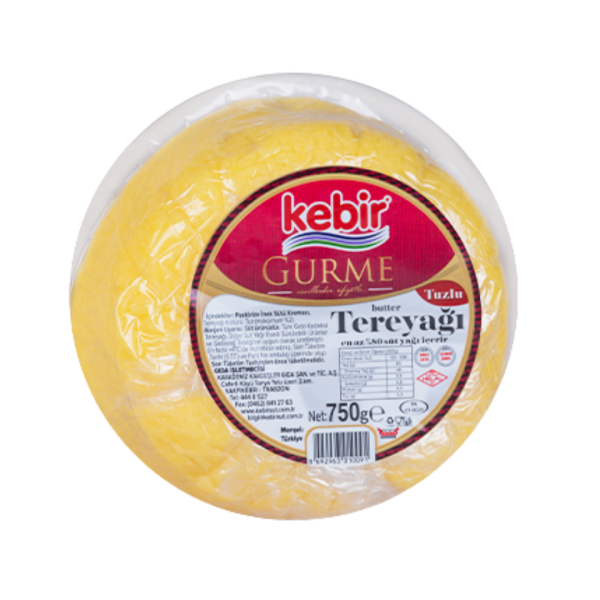 KEBİR TEREYAĞ TUZLU 750 GR 