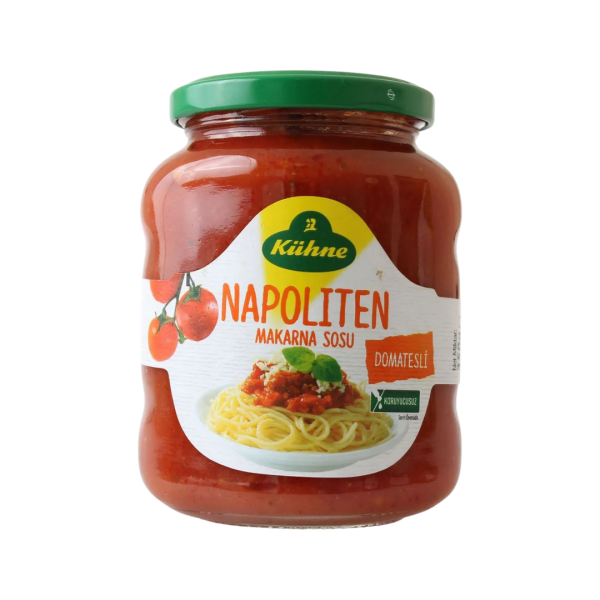 KÜHNE MAKARNA SOS NAPOLİTEN CAM 370 ML 