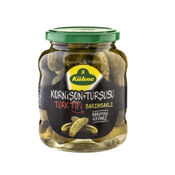 KÜHNE TURŞU KORNİŞON TÜRK TİPİ CAM 350 ML 