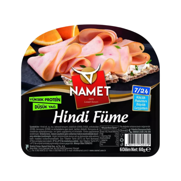 NAMET SALAM FÜME HİNDİ 60 GR 