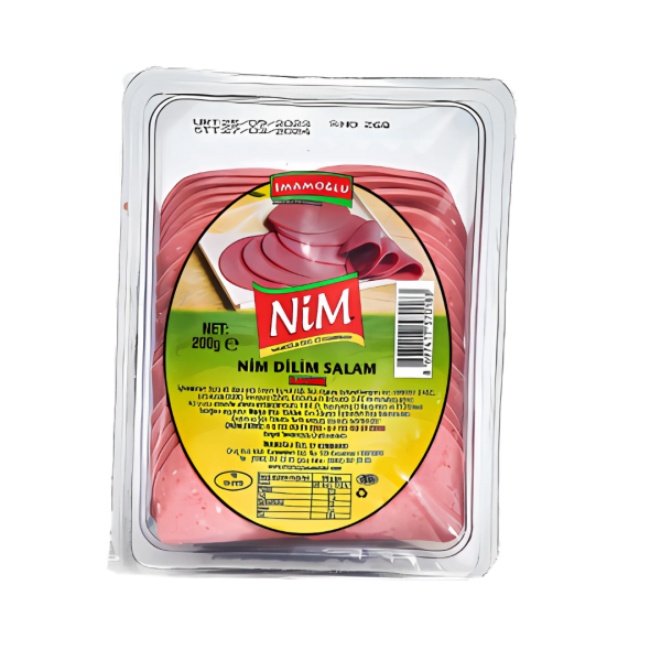 NİM  SALAM DANA DİLİMLİ 200 GR 
