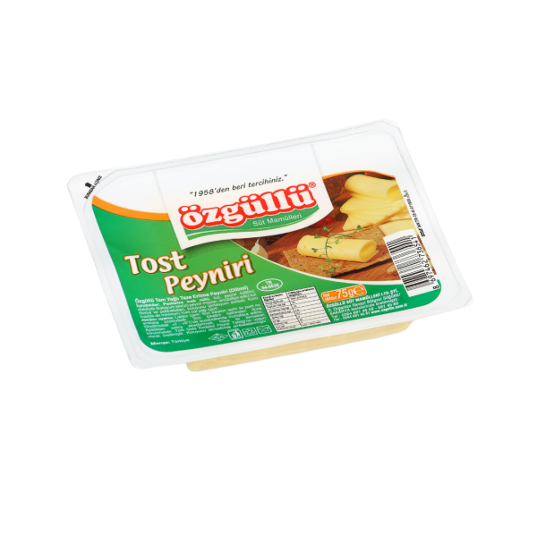 ÖZGÜLLÜ TOST PEYNİRİ DİLİMLİ 75 GR 